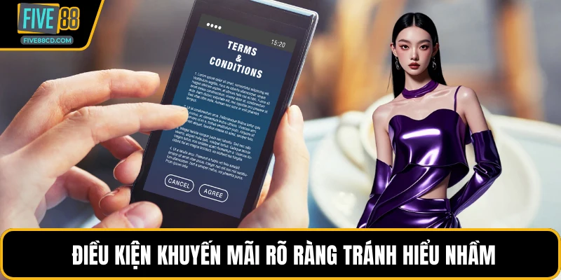 Điều kiện khuyến mãi rõ ràng tránh hiểu nhầm
