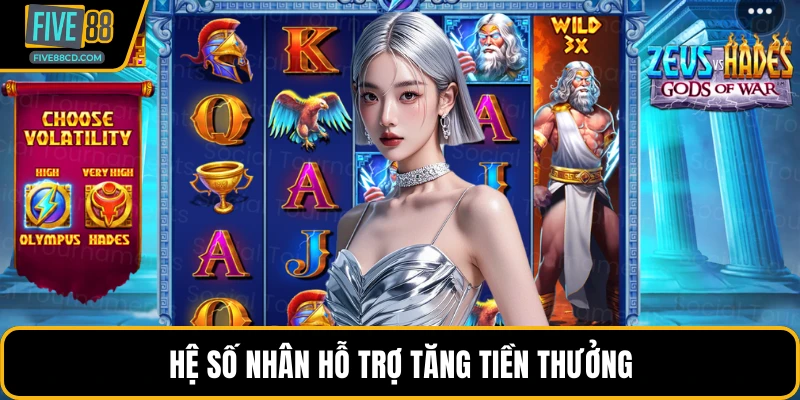 Hệ số nhân hỗ trợ tăng tiền thưởng
