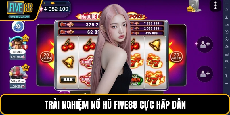 Trải nghiệm nổ hũ Five88 cực hấp dẫn